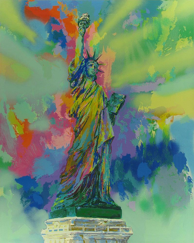Leroy Neiman Lady Liberty